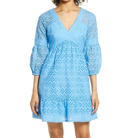 Lilly Pulitzer Lucinda Dress in Blue, perfect condition! - Picture 1 of 8
